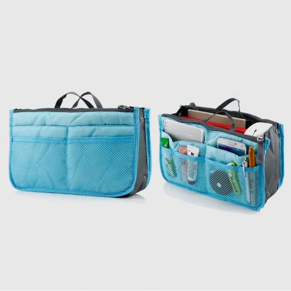 Travel Tote Handbag/Purse Insert Cosmetic Organizer